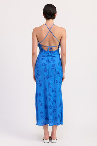 Azure Floral Elegance