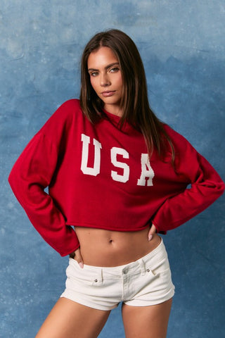 USA Knit Sweater