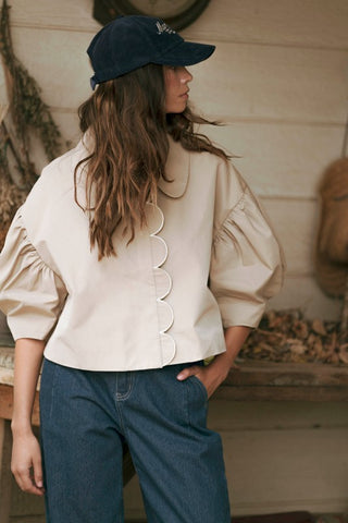 The Marlowe Scallop Jacket