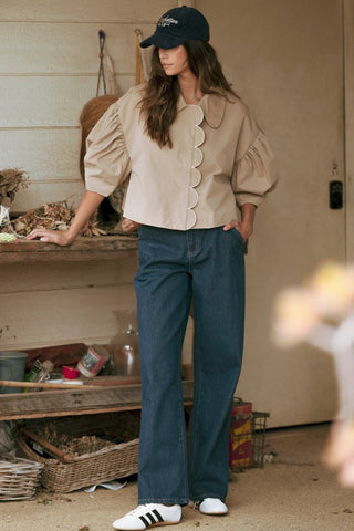 The Marlowe Scallop Jacket