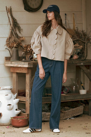 The Marlowe Scallop Jacket