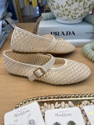 The Spring Breeze Woven Flats