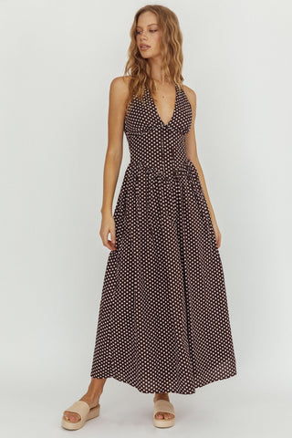 The Polka Breeze Maxi Dress