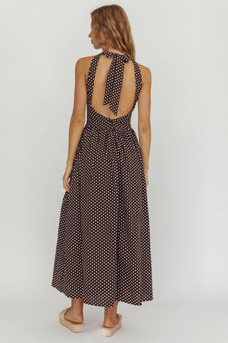 The Polka Breeze Maxi Dress