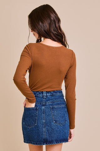The Essential Ribbed Bodysuit