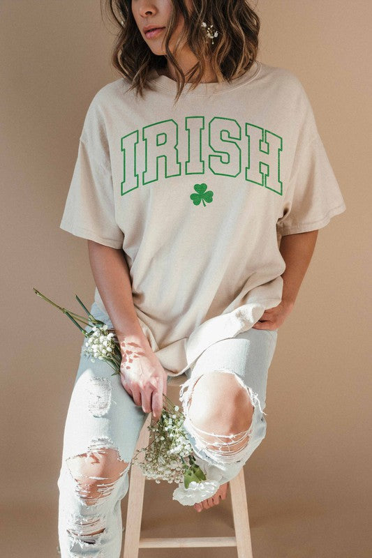 Irish Pride Oversized Graphic Tee