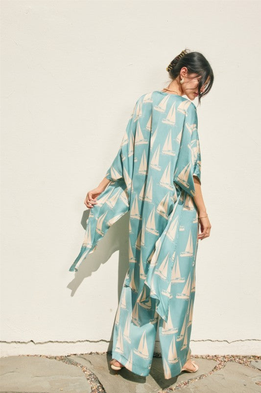 Coastal Reverie Looped Belt Pants