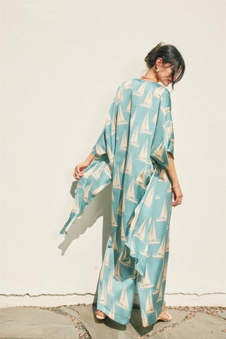 Coastal Reverie Looped Belt Pants