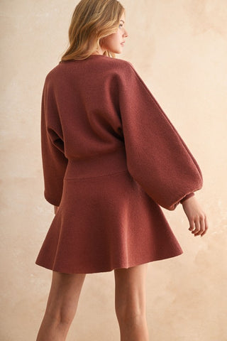 The Rosewood Knit Dress