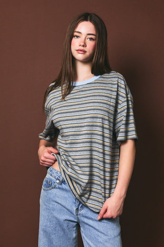 Weekend Stripe Tee