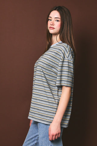 Weekend Stripe Tee