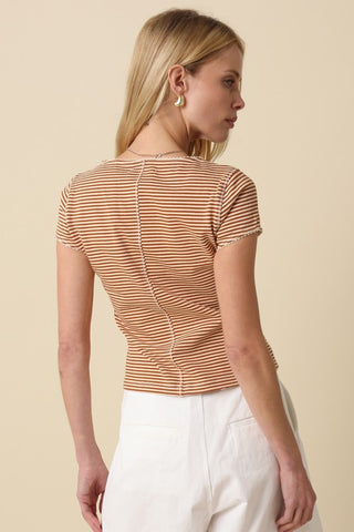 Monroe Stripe Top