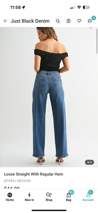 The Everyday Ease Straight Jean