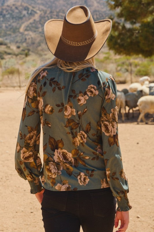 The Sagebrush Bloom Blouse