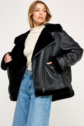 The Midnight Aviator Coat