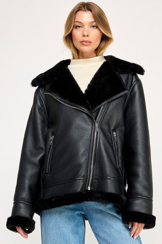 The Midnight Aviator Coat
