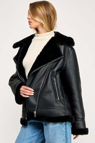 The Midnight Aviator Coat