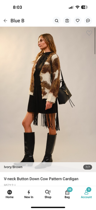 Wild Meadow Cowgirl Cardigan