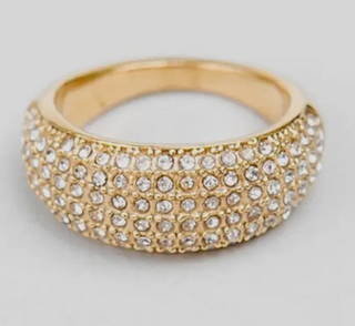 Pavé Dome Diamonds Ring