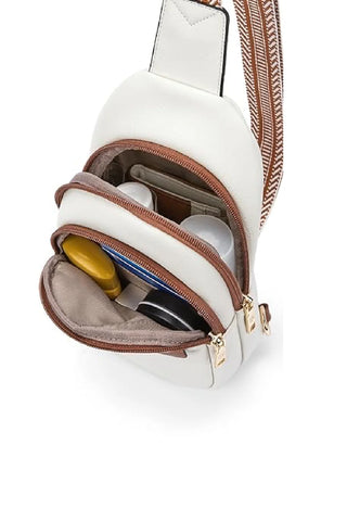 Upcycled LV Crossbody Bag