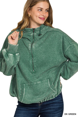 The Mountain Mist Half-Zip Hoodie