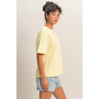 Buttercream Basic Tee