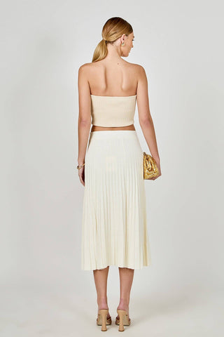 The Ivory Muse Knit Midi