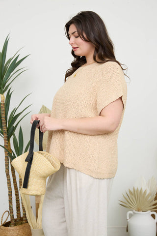 The Sandbar Knit Top