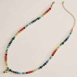 Santorini Initial Necklace