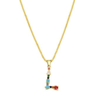 Aurora Initial Necklace