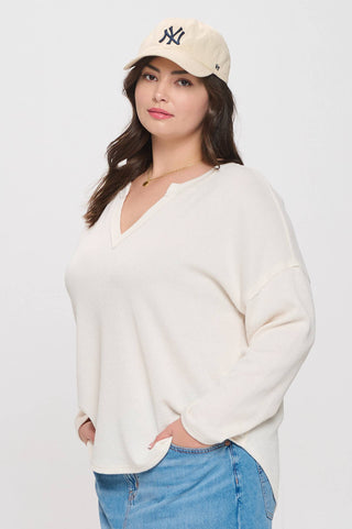 Ivory Ease Notch Top
