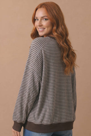 Easygoing Stripe Top