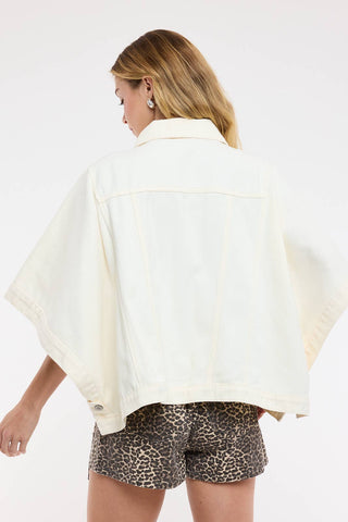 Driftwood Denim Poncho