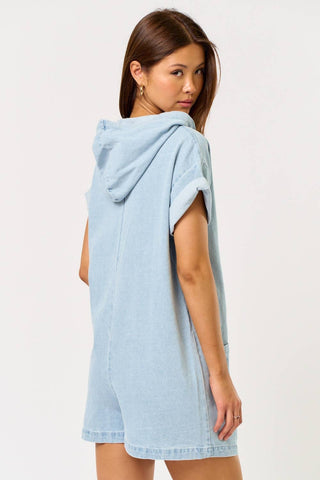 Weekend Getaway Denim Romper