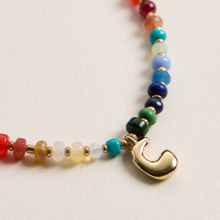 Santorini Initial Necklace