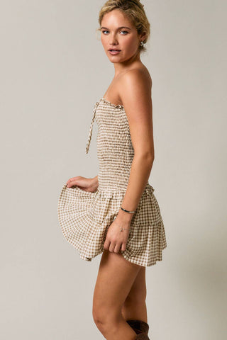 Prairie Check Dress