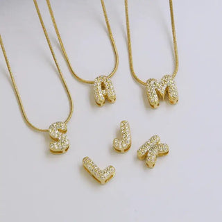 The Dainty Initial Spark Necklace