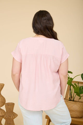 The Everly Blush Top