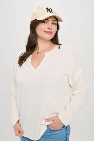 Ivory Ease Notch Top