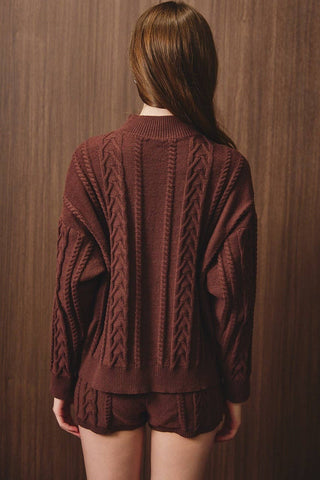 Sunday Cable Sweater
