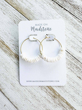 Sun & Shell Hoops