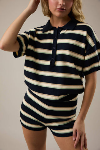Nautical Knit Romper