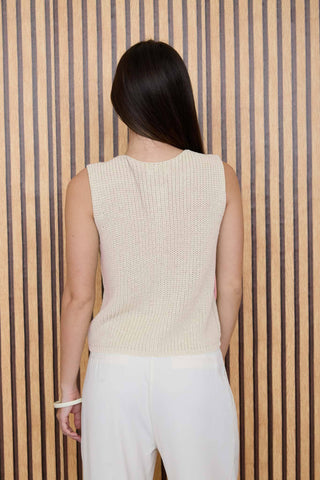 The Hampton Knit Button Vest