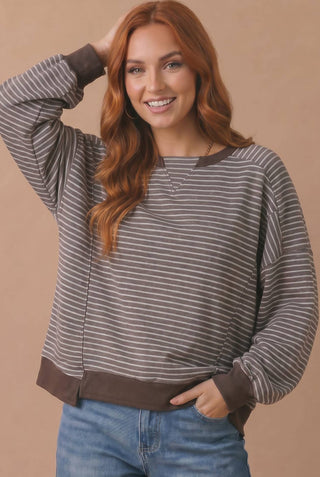 Easygoing Stripe Top