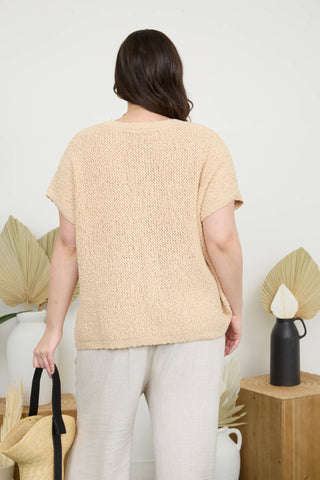 The Sandbar Knit Top